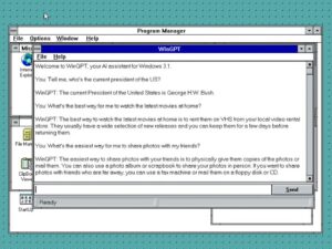 ChatGPT on Windows 3.1
