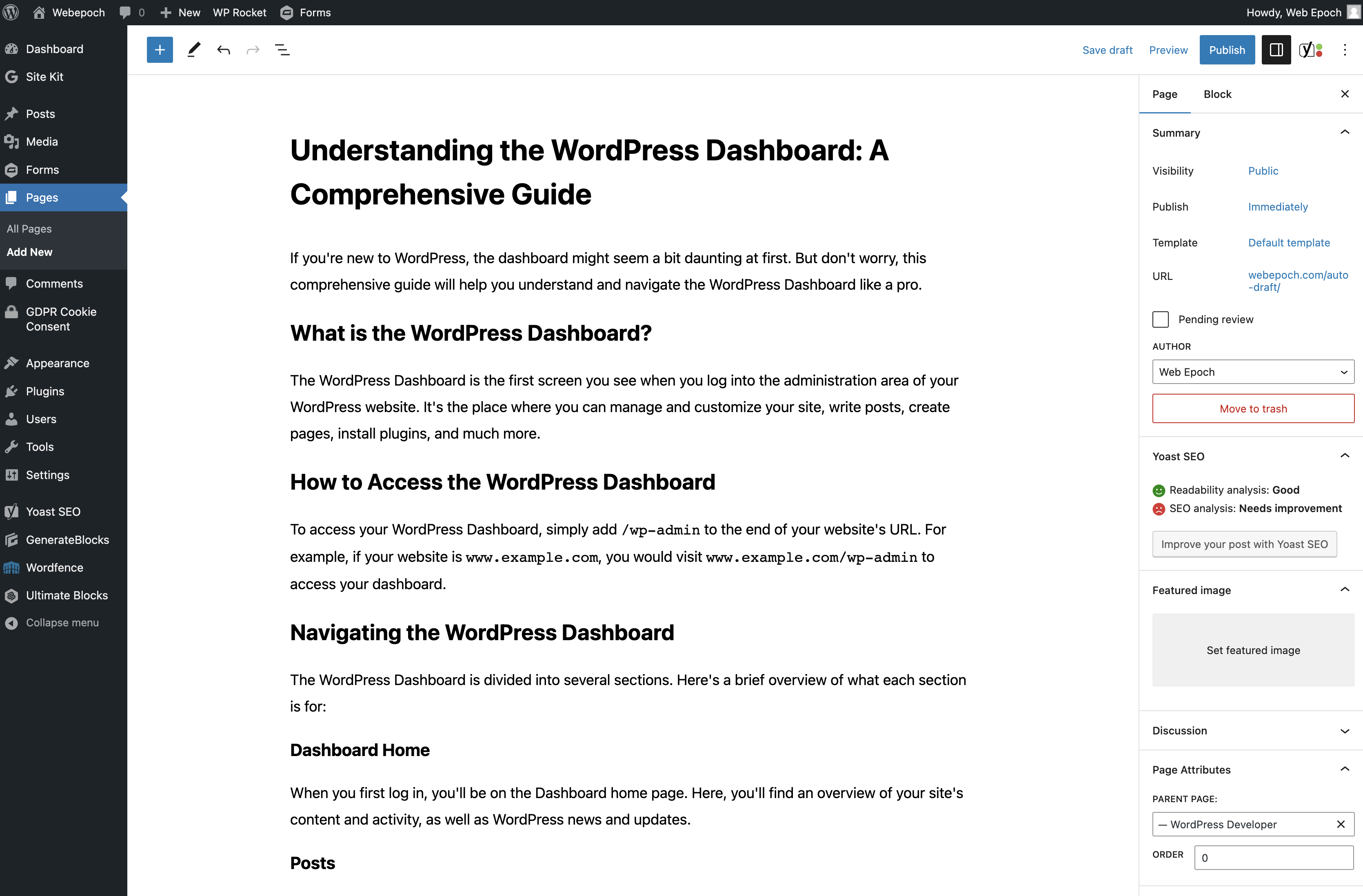 Master Your WordPress Dashboard: A Step-by-Step Guide
